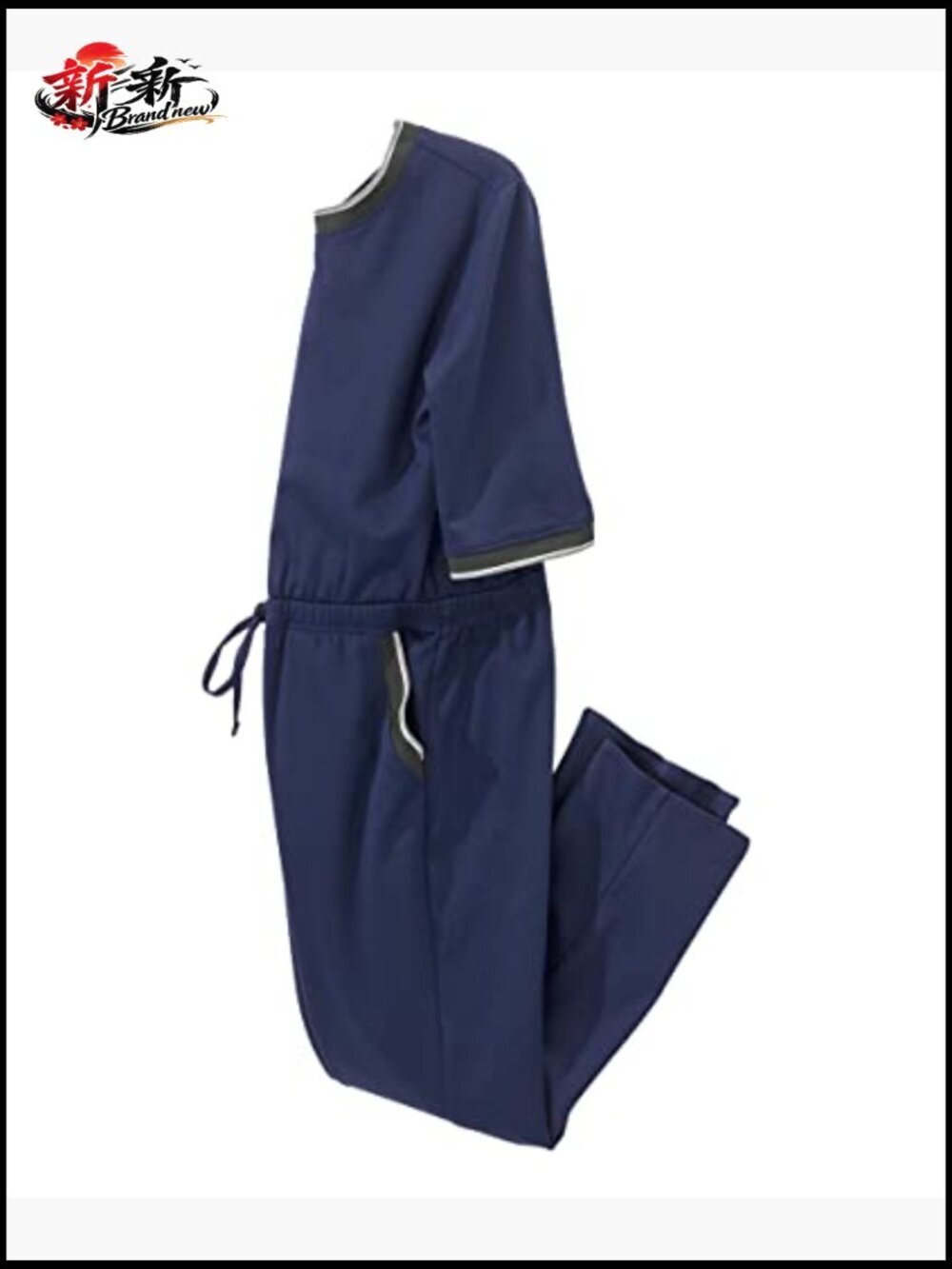 Adaptive Jumpsuit for Seniors with Back-Zip Anti-Strip Design - Picture 4 of 7